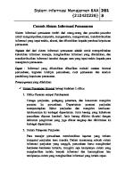 Tugas Contoh Sistem Informasi Pemasaran [PDF]