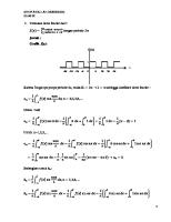 Tugas Deret Fourier