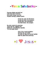 Tugas Jessi - Puisi Yesus Sahabatku [PDF]