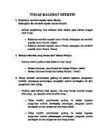 Tugas Kalimat Efektif [PDF]