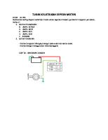 Tugas Kelistrikan Sepeda Motor