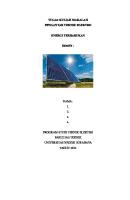 Tugas Kuliah Makalah Energi Terbarukan [PDF]