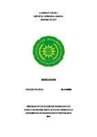 Tugas Mahasiswa LAPORAN TUGAS 4 Critical Appraisal [PDF]