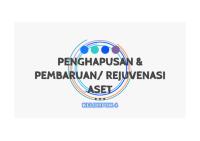 Tugas Manajemen Aset (Penghapusan Dan Rejuvenasi)