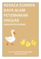 Tugas Neraca Sda Peternakan Unggas [PDF]