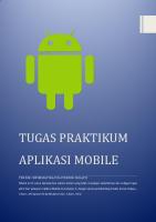 Tugas Praktikum Aplikasi Mobile [PDF]