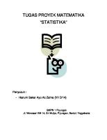 Tugas Proyek Matematika PDF [PDF]