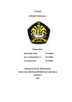 Tugas Struktur Baja 1: Disusun Oleh [PDF]