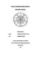 Tugas Teknik Biomaterial [PDF]