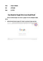 Tutorial Google Drive