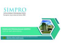 Tutorial Penggunaan Simpro SBSN