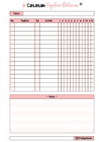 Uang Planner (Tracker) A5