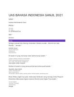 Uas Bahasa Indonesia