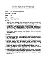 UAS HPI KLAS G FH (Senin Jam 10.30 Wib) [PDF]