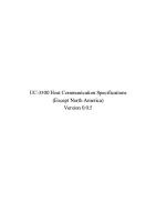 UC-3500 Host Manual V0.0.5