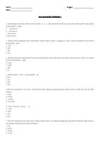 Uji Coba Olimpiade Matematika