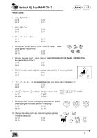 Uji Soal KMNR Kelas 1-9 2017 BW