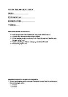 Ujian Perangkat Desa 1 [PDF]