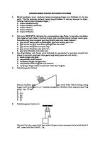 Ulangan Hukum Newton Dan Usaha Dan Energi