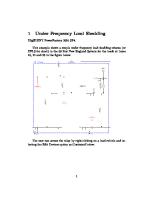 Under Frequency Load Shedding Scheme in DIgSILENT (UFLS)