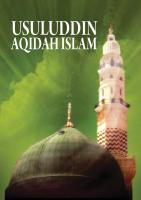 Usuluddin Aqidah Islam [PDF]