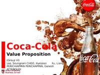 Value Proposition of Coca-Cola Group6 MKT 160404