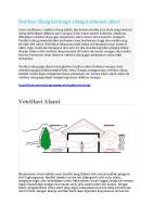 Ventilasi Silang Berfungsi Sebagai Sirkulasi [PDF]