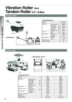 Vibration Roller Tandem Roller: 1ton 2.5 8.0ton [PDF]