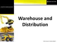 Warehouse and Distribution [PDF]