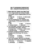 Wastek Soal PT Bab 1 [PDF]