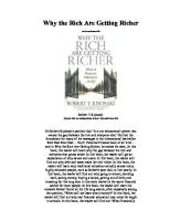 Why The Rich Are Getting Richer: Ladda Ner Boken PDF [PDF]