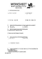 Worksheet Leov&Liov