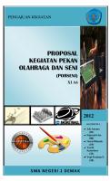 'Dokumen - Tips Proposal Kegiatan Pekan Olahraga Dan Seni [PDF]