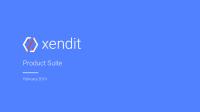 Xendit - Product Suite