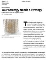 Your Strategy Needs A Strategy [PDF]