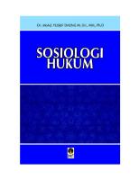 Yusuf Daeng Sosiologi Hukum 2018 [PDF]