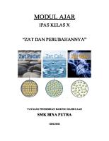 Zat Dan Perubahannya - Modul Ajar IPAS